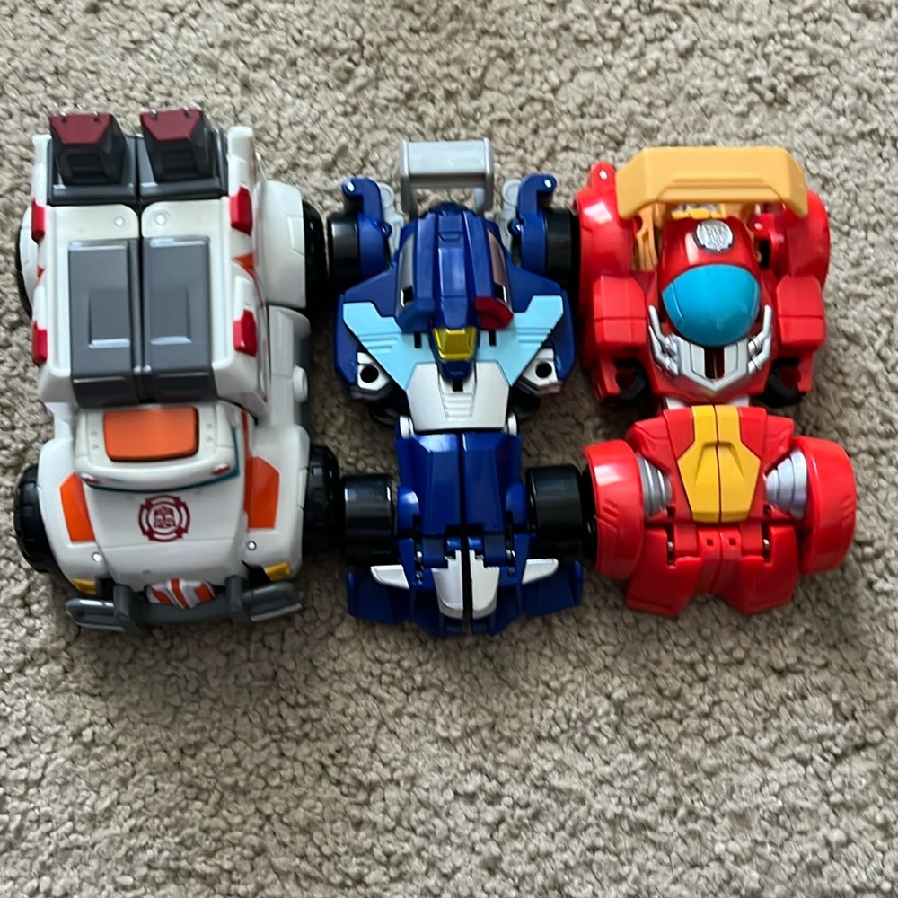 Transformers Rescue Bots - 3 figures